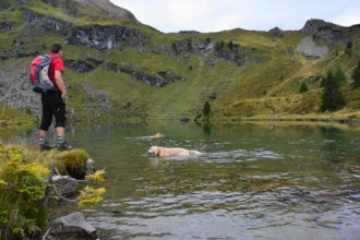 Bad im Tiefenbachsee