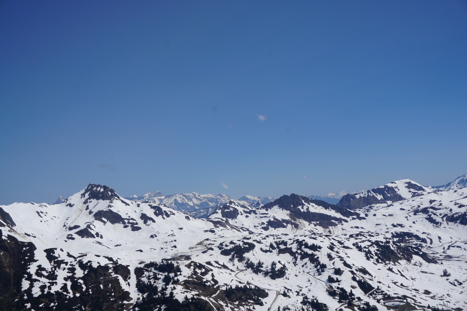 Blick vom Zehnerkar nach Nordwesten