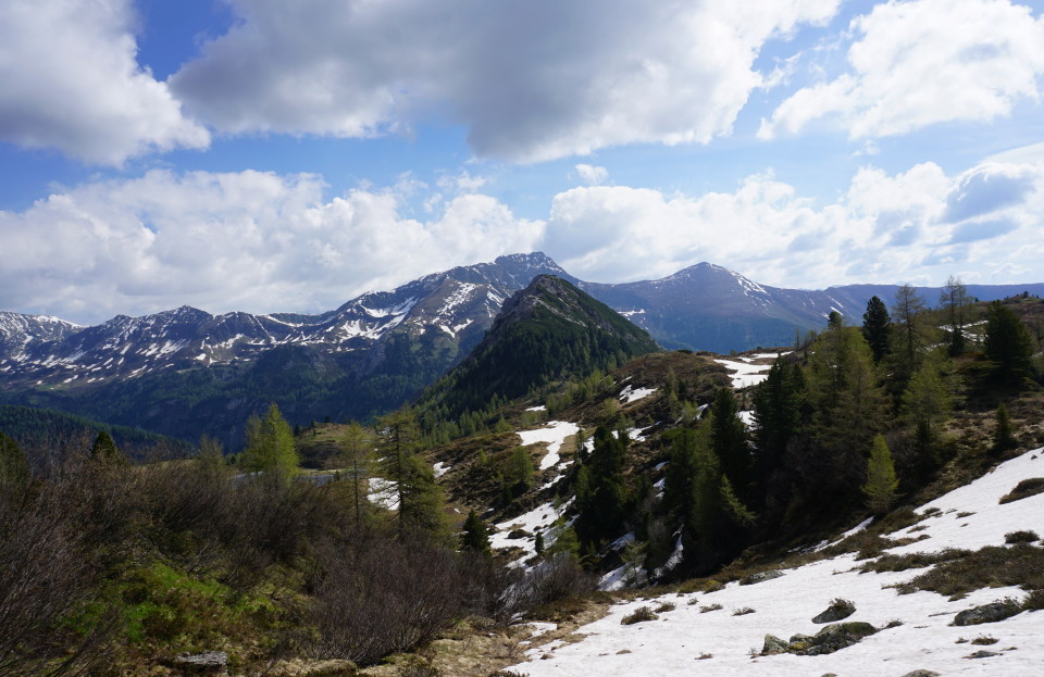 Wanderbeginn Anfang Juni in der Alm