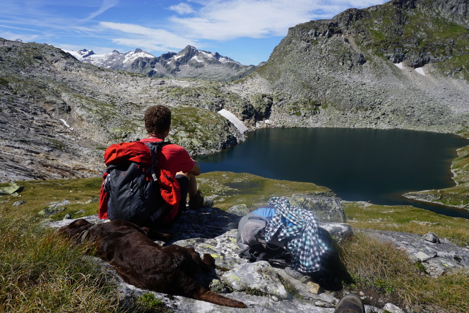 Rast am oberen Schwarzsee