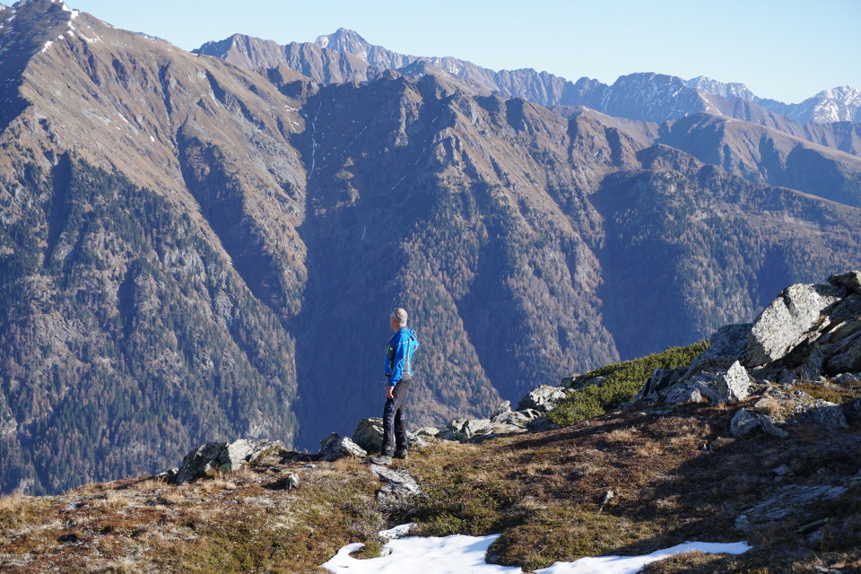 Vom Fanningbergkamm Blick Richtung Granitzlkamm