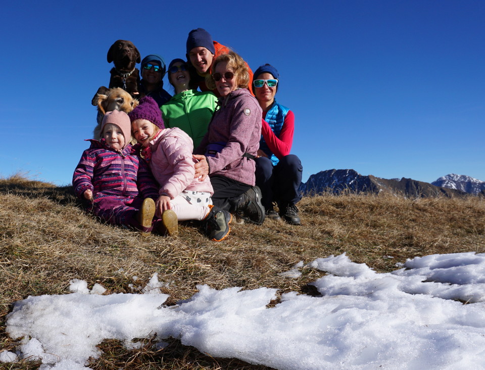 Familienwanderung auf die Gensgitsch