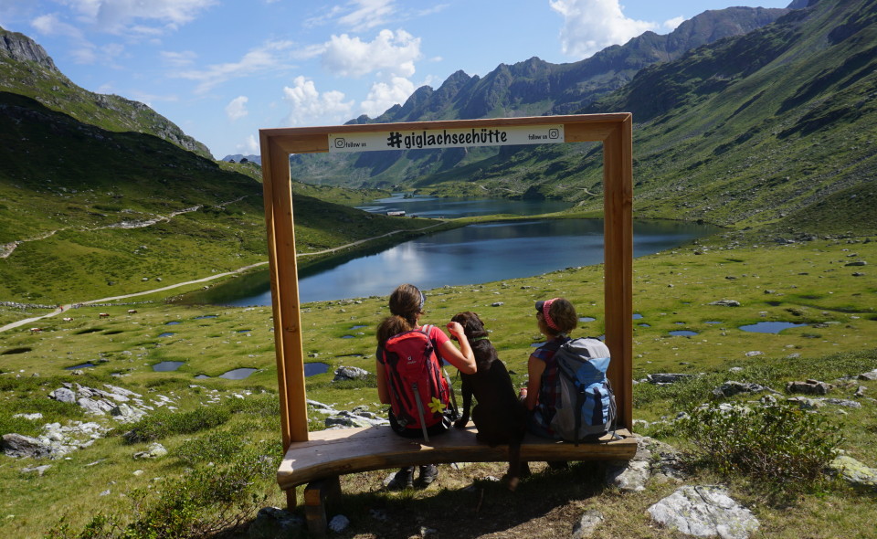 Postkarte beim Giglachsee