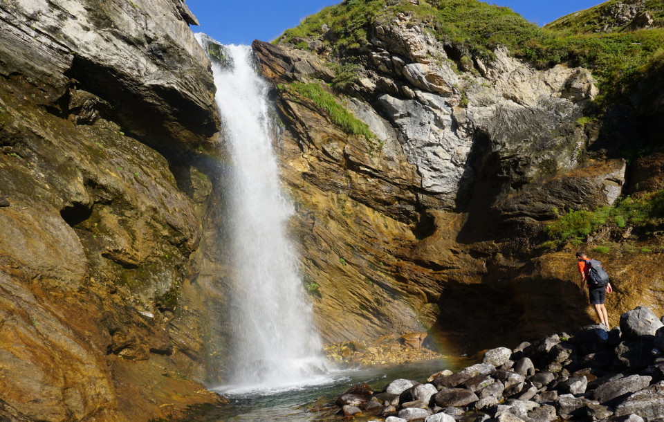 tosender Wasserfall bei der Ochsenhütte