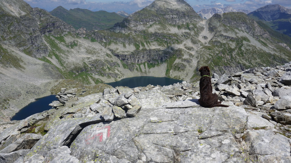 Blick auf unteren und oberen Schwarzsee