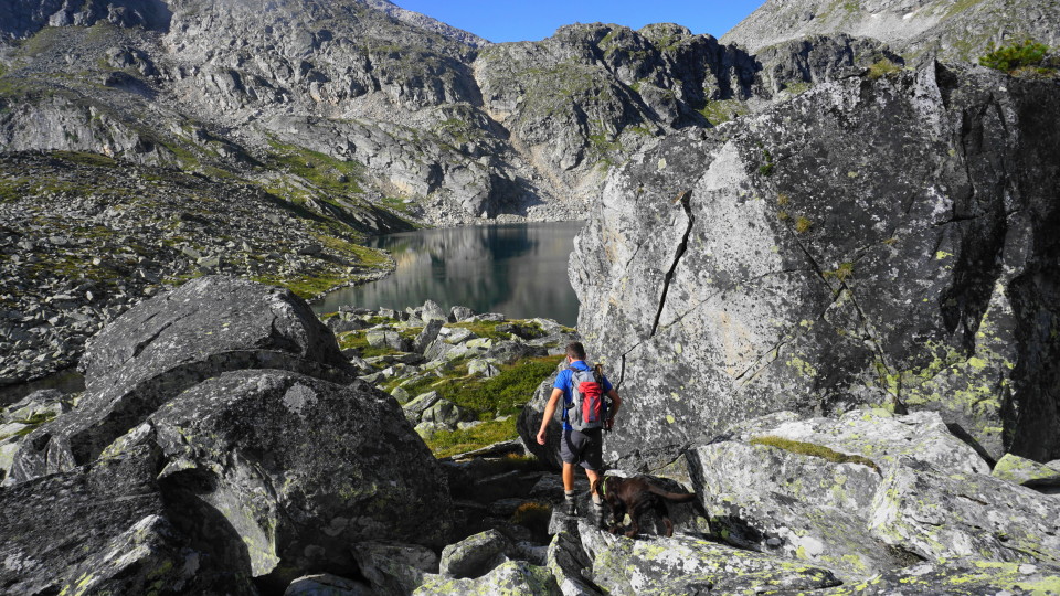 Felsblöcke am unteren Schwarzsee